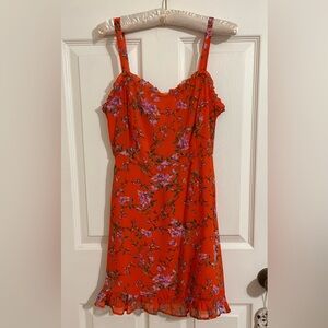 Floral mini dress